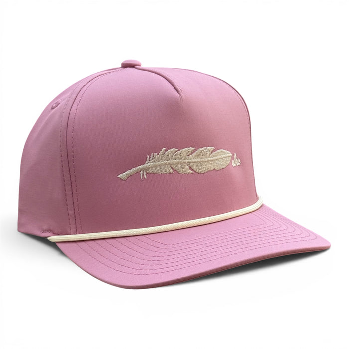 The Marfa desert rose rope-brim snapback hat, Armadillo Hat Co.