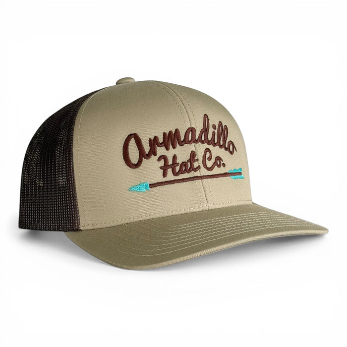 John Wayne rope snapback hat, Armadillo Hat Co.
