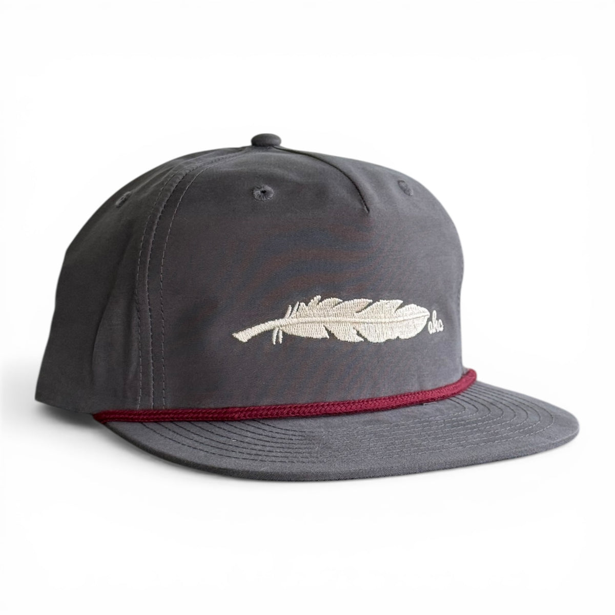 Smokey rope snapback hat, Armadillo Hat Co.