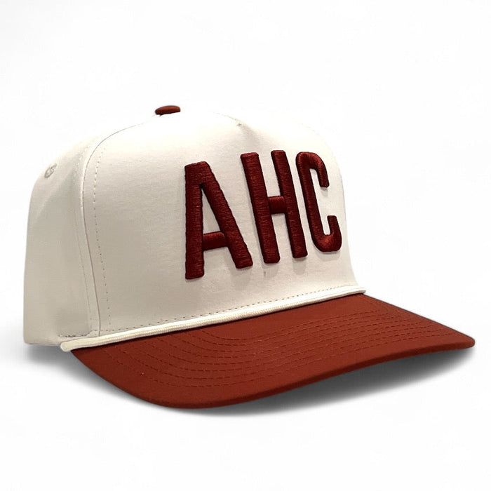 Big Burg burgundy performance golf hat, Armadillo Hat Co.