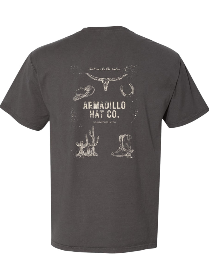 Dusty Tee garment-dyed t-shirt, Armadillo Hat Co.